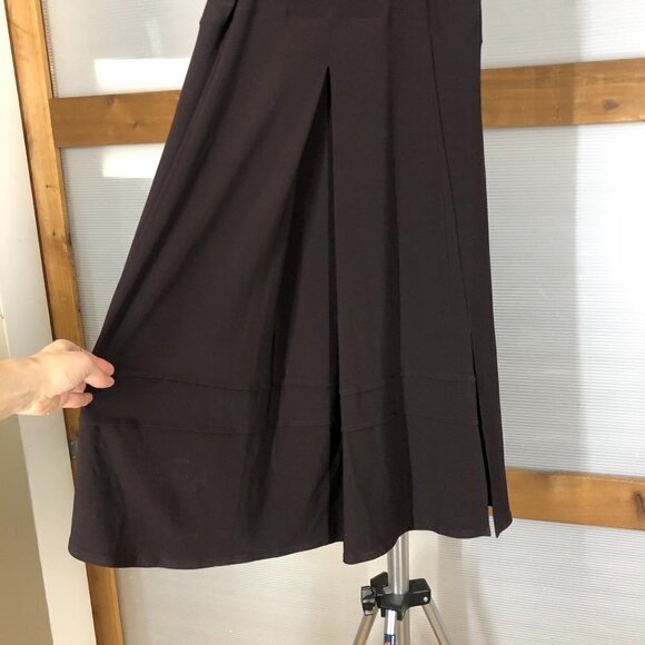 Sympli Deep Purple High Low Slit Hem Dress Sz‎ 2 - Picture 6 of 9